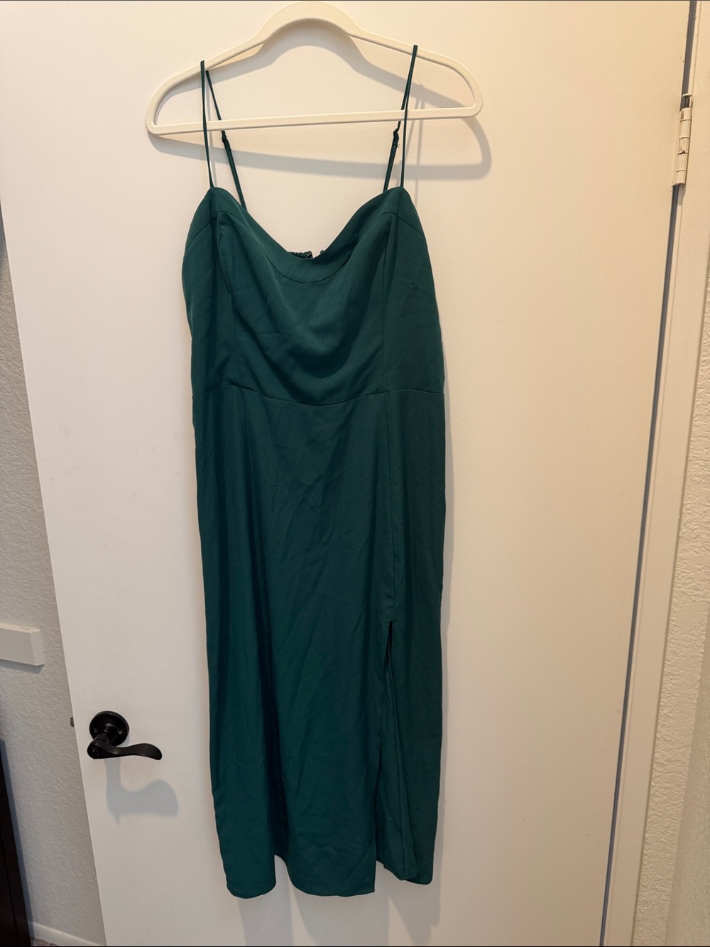 Abercrombie & Fitch Teal  Midi dress